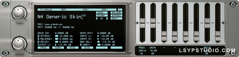 双单元机架式均衡器AlexB Magic Parametric eQ incl. Dark Skin [Nebula]-乐声音频-资源网