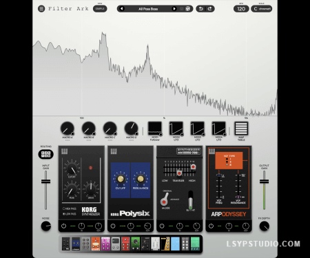 经典滤波器KORG Filter Ark v1.0.4 [WiN]-乐声音频-资源网