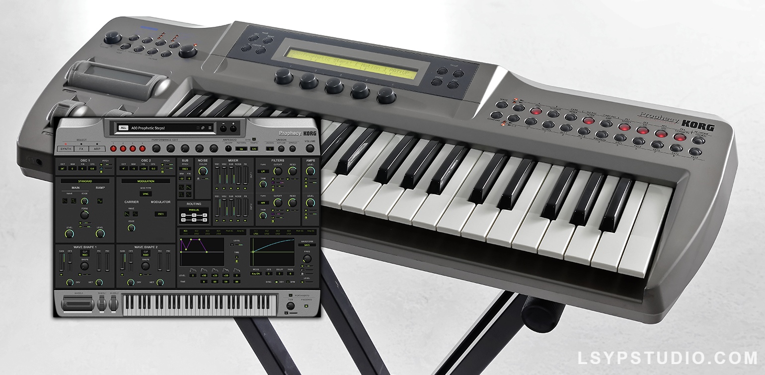90年代物理建模音色的复兴KORG Prophecy v1.7.2 [WiN]-乐声音频-资源网