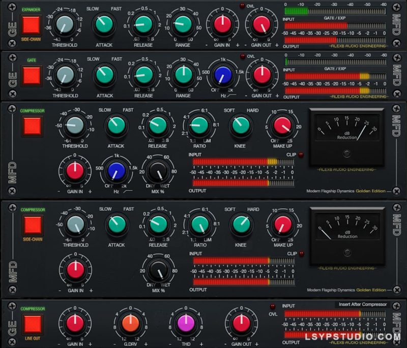 终极模拟处理器AlexB Modern Flagship Dynamics GE [Nebula]-乐声音频-资源网