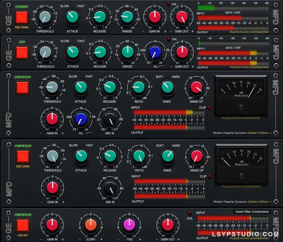 终极模拟处理器AlexB Modern Flagship Dynamics GE [Nebula]-乐声音频-资源网
