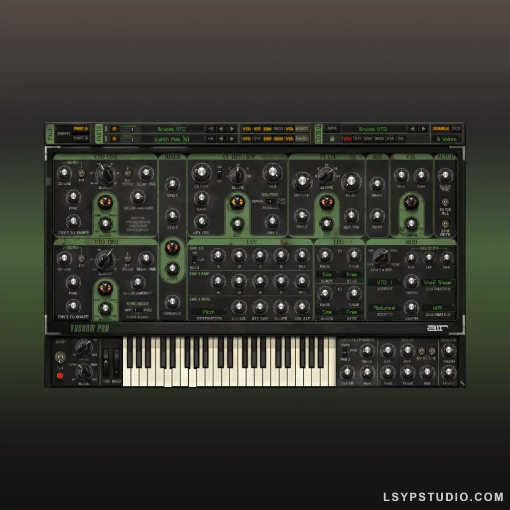 复音模拟合成器AIR Music Technology Vacuum Pro v1.2.0 [MacOSX]-乐声音频-资源网