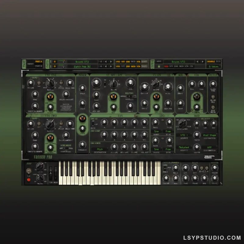 复音模拟合成器AIR Music Technology Vacuum Pro v1.2.0 [MacOSX]-乐声音频-资源网