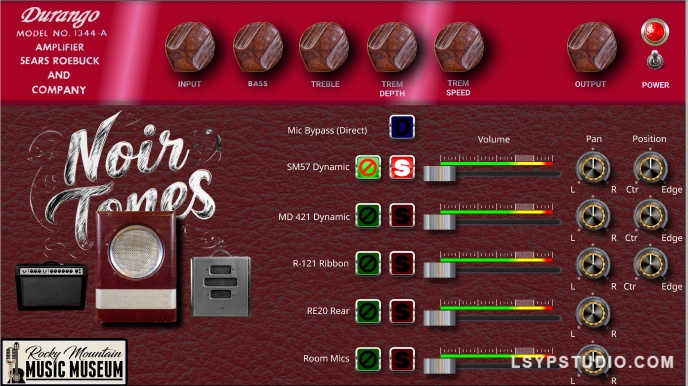 爵士、乡村、滑棒吉他、手风琴、钢棒吉他Sonatura Audio Amp Sim Noir Tones v1.1.11 [MacOSX]-乐声音频-资源网