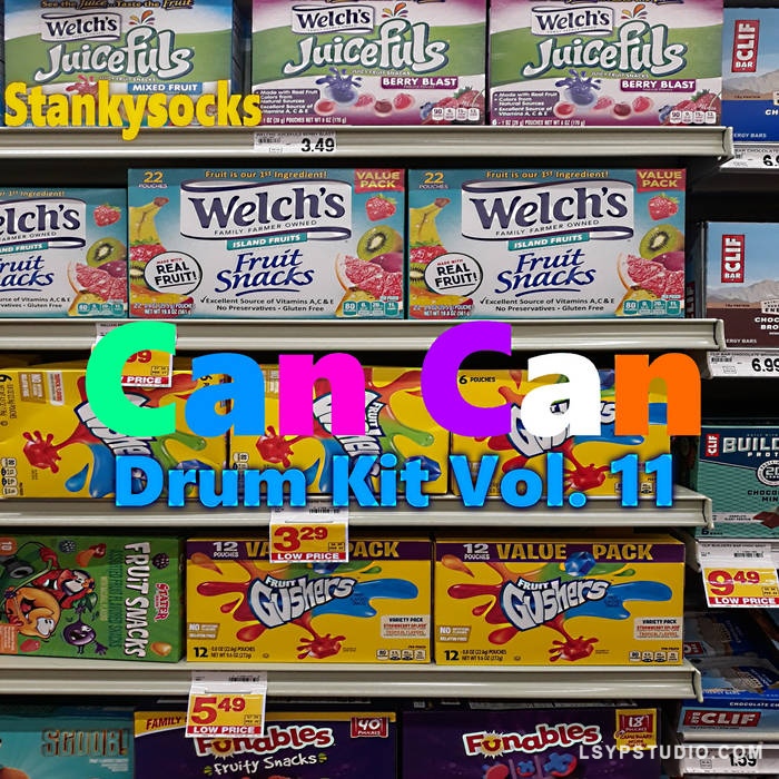 Stankysocks Can Can Drum Kit Vol.11 [WAV]-乐声音频-资源网