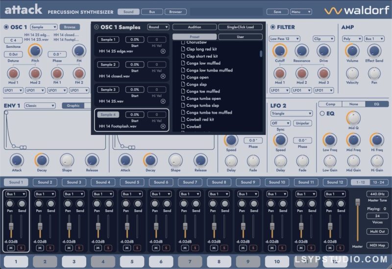 Waldorf Attack 3 v3.0.0 [MacOSX]-乐声音频-资源网