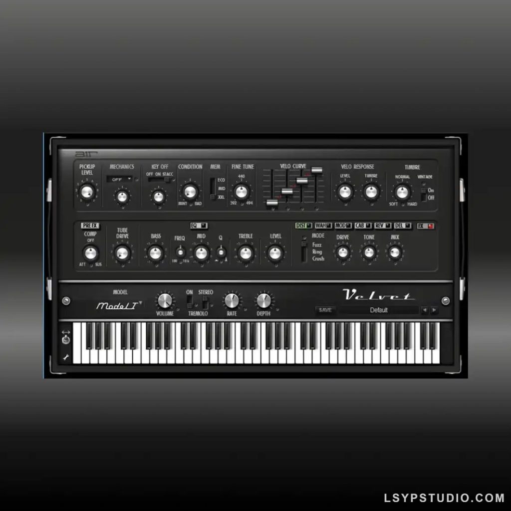 虚拟电子钢琴AIR Music Technology Velvet v2.2.0 [MacOSX]-乐声音频-资源网