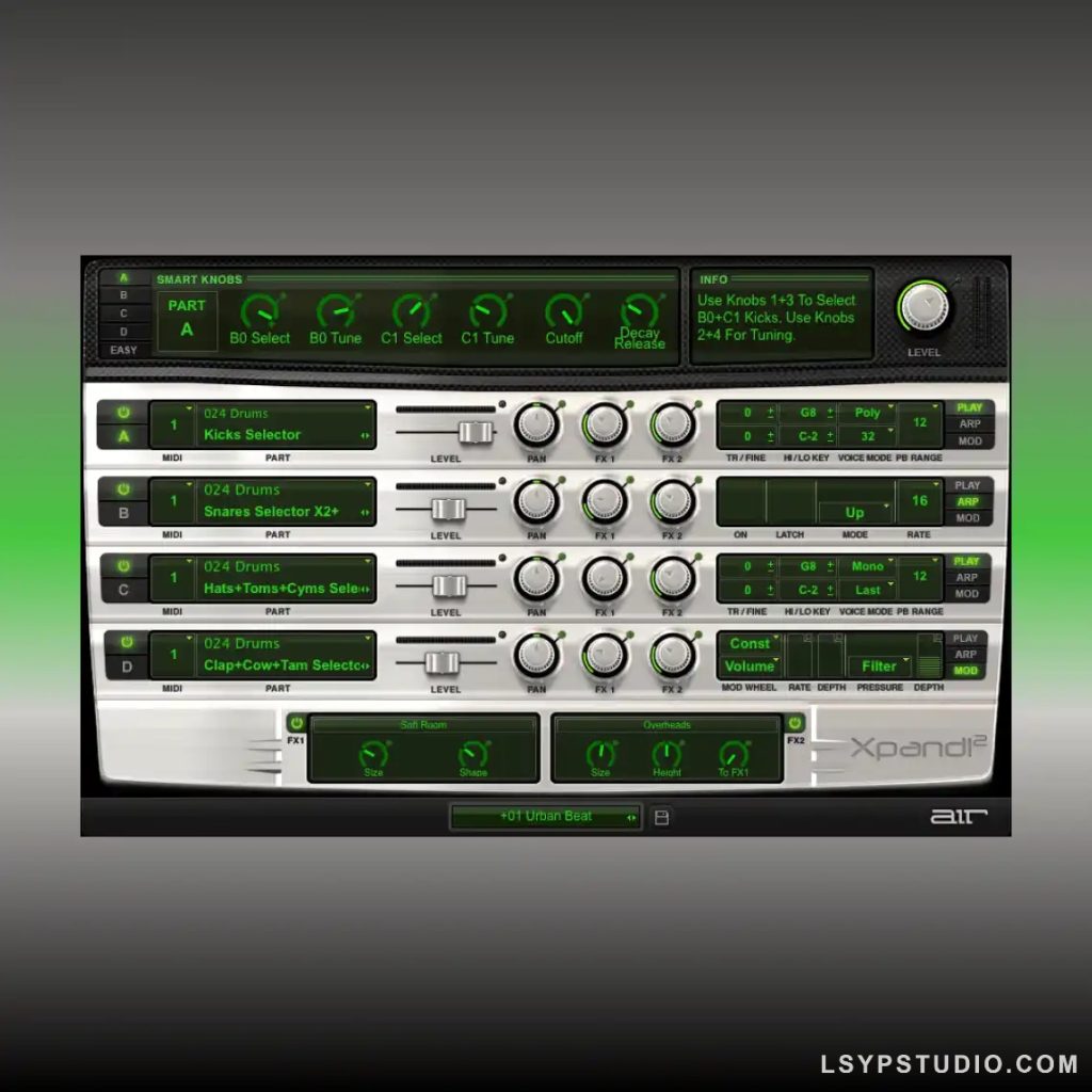 多音色工作站AIR Music Technology Xpand 2 v2.4.0 [MacOSX]-乐声音频-资源网