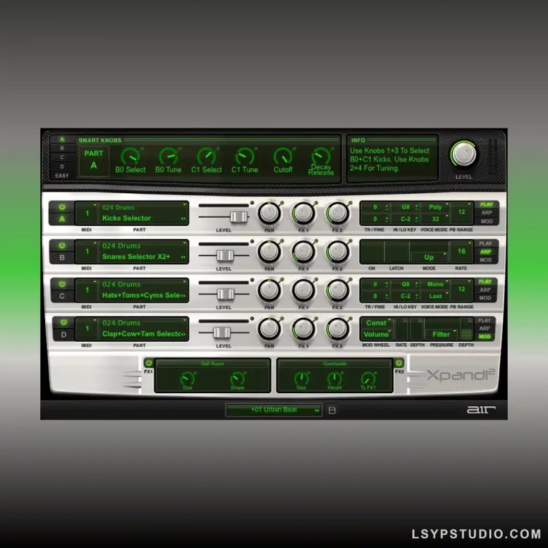 多音色工作站AIR Music Technology Xpand 2 v2.4.0 [MacOSX]-乐声音频-资源网