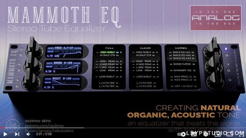 硬件均衡器AITB Mammoth EQ [Nebula]-乐声音频-资源网