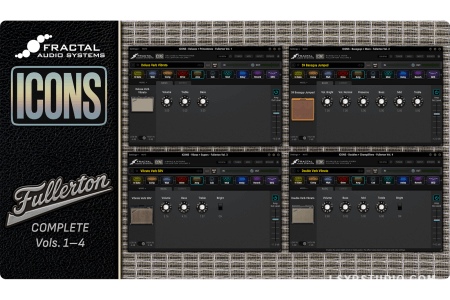 音箱模拟Fractal Audio Systems ICONS Fullerton Complete v1.0.1 [WiN]-乐声音频-资源网