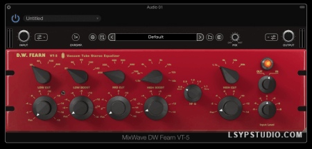真空管均衡器MixWave DW Fearn VT-5 v1.0.1 [U2B] [MacOSX]-乐声音频-资源网