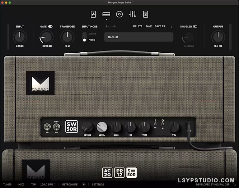 现代的放大器Neural DSP Morgan Amps Suite v1.1.1 [U2B] [MacOSX]-乐声音频-资源网