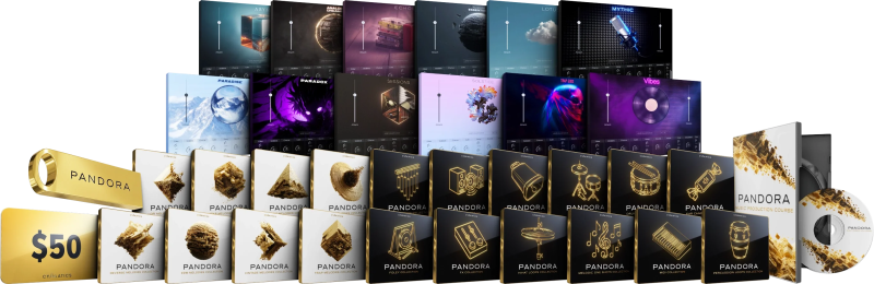 插件合集 + 制作套件Cymatics PANDORA Production Suite Incl. Expansions RETAiL [WAV, MiDi, Synth Presets]-乐声音频-资源网