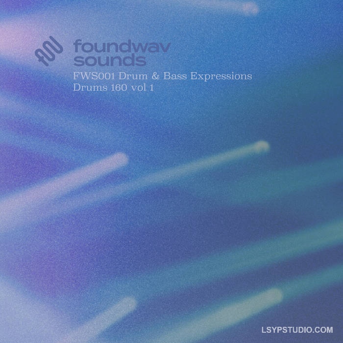 foundwav sounds FWS001 Drum and Bass Expressions Drums 160 Vol 1 [WAV]-乐声音频-资源网