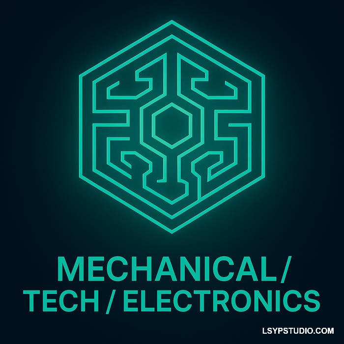 机械/技术/电子Camryn Jackson Sfx Volume 2 Mechanical / Tech / Electronic [WAV]-乐声音频-资源网