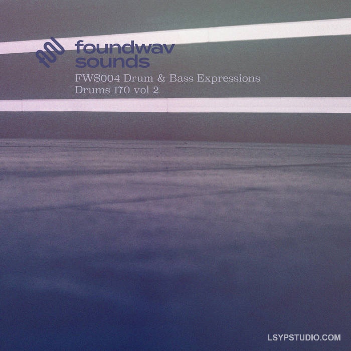 foundwav sounds FWS004 Drum and Bass Expressions Drums 170 Vol 2 [WAV]-乐声音频-资源网