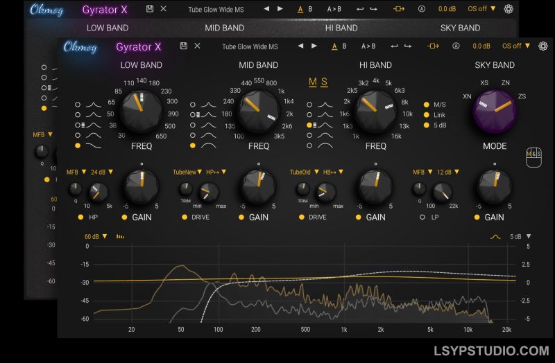 新一代均衡器插件Okmog Gyrator X v2.0.0 [MacOSX]-乐声音频-资源网