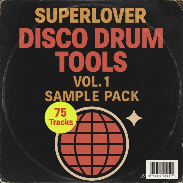 Superlover Sample Pack Disco Drum Tools Vol.1 [WAV]-乐声音频-资源网