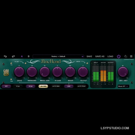 母带处理工具GARUC Audio MacHead v1.0.0 U2B [MacOSX]-乐声音频-资源网