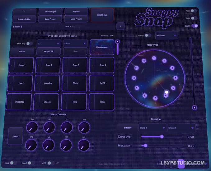 现场演出Electric Smudge SnappySnap v1.0.0 [WiN]-乐声音频-资源网