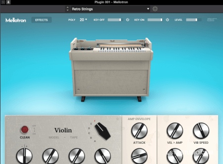 经典采样AIR Music Technology Mellotron v1.2.1.14 [MacOSX]-乐声音频-资源网