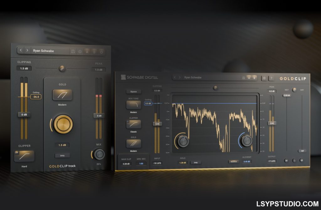 母带效果器Schwabe Digital Gold Clip v1.4.1 U2B [MacOSX]-乐声音频-资源网
