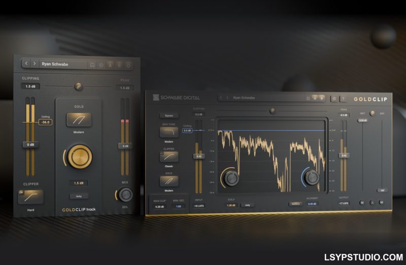 母带效果器Schwabe Digital Gold Clip v1.4.1 U2B [MacOSX]-乐声音频-资源网