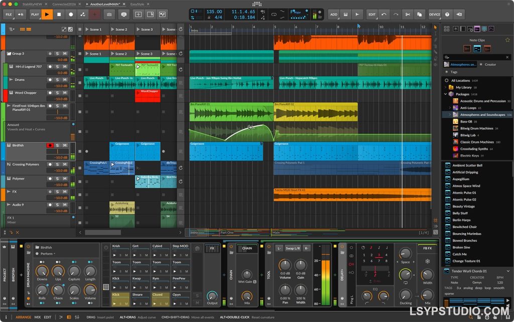 Bitwig Studio 5 v5.3.13 [MacOSX]-乐声音频-资源网
