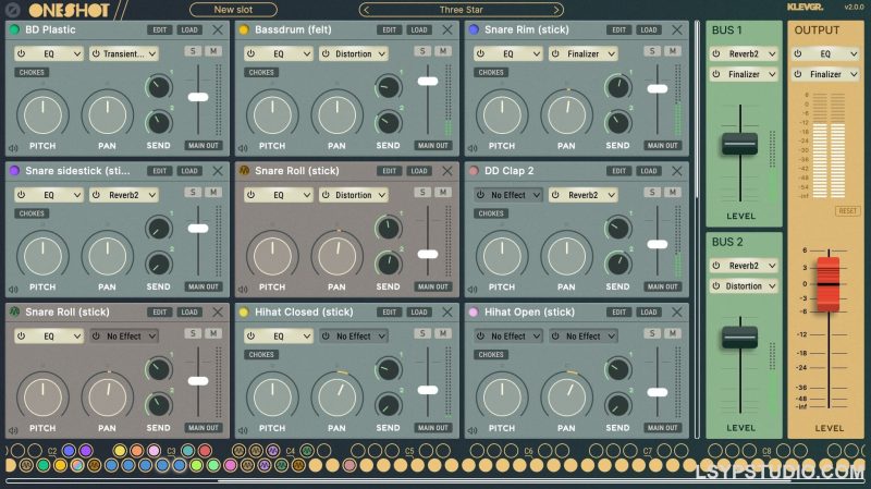 鼓组引擎Klevgrand OneShot2 Factory Content v2.0.0 [WiN]-乐声音频-资源网