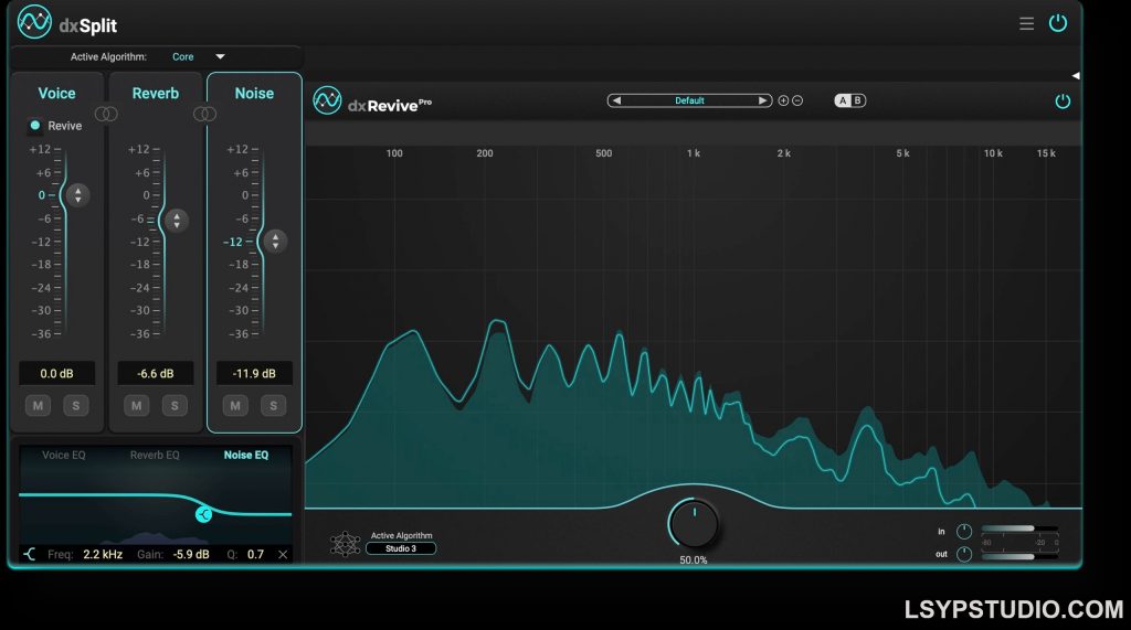 分离人声、混响和噪声Accentize DxSplit v1.0.0 [WiN]-乐声音频-资源网