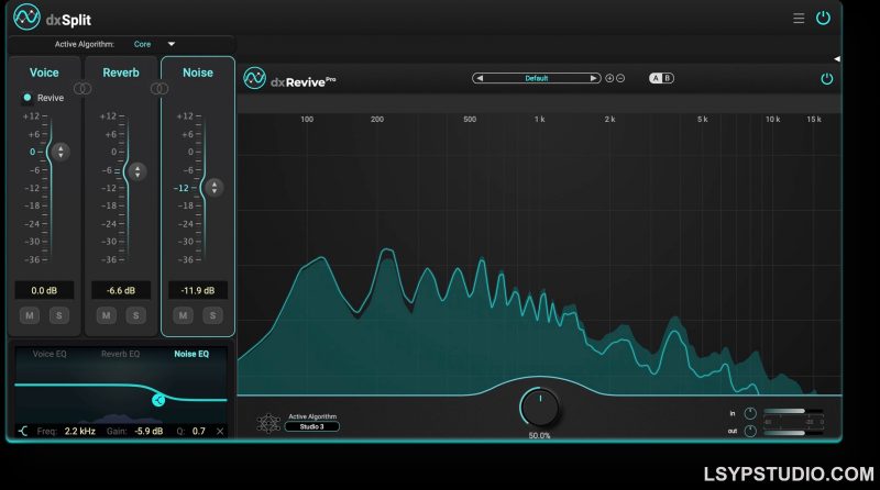 分离人声、混响和噪声Accentize DxSplit v1.0.0 [WiN]-乐声音频-资源网
