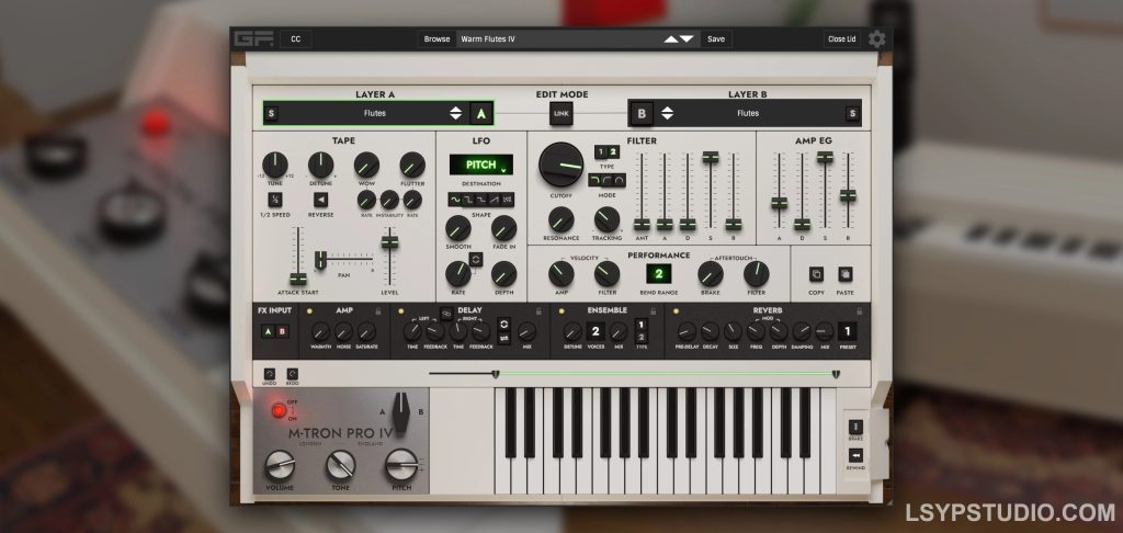 图片[1]-基于磁带的键盘乐器GForce M-Tron Pro IV v1.0.2 [WiN]-乐声音频-资源网