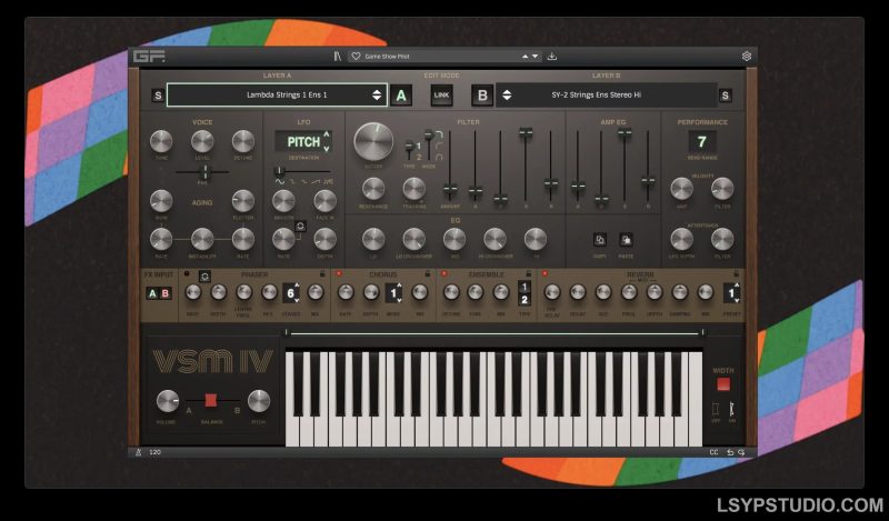 弦乐合成器的音色GForce VSM IV v1.1.0 [WiN]-乐声音频-资源网