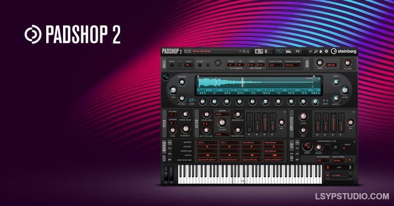 颗粒振荡器和频谱振荡器Steinberg Padshop 2 v2.3.0 [WiN]-乐声音频-资源网