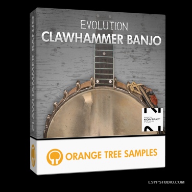 班卓琴 Orange Tree Samples Evolution Clawhammer Banjo v1.2.5 KONTAKT-乐声音频-资源网