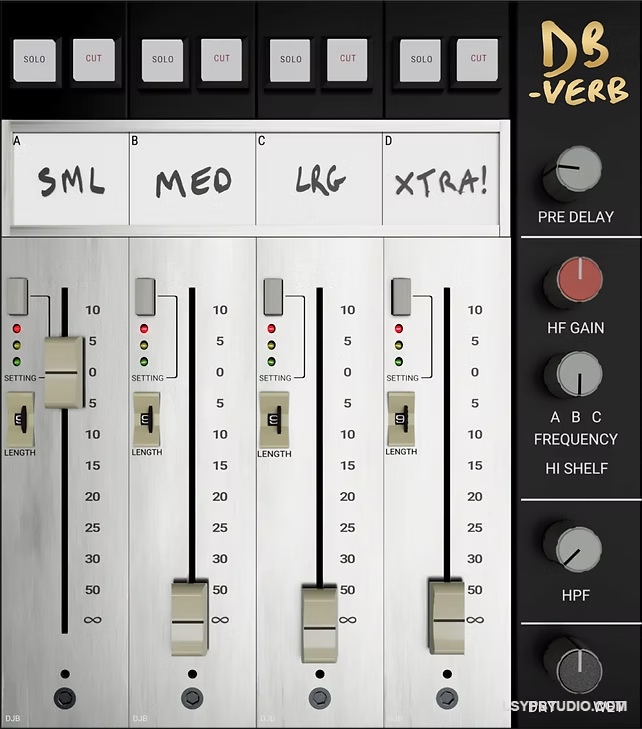 鼓组混响Metric Halo Make Believe DBVerb v4.1.0.264 [WiN]-乐声音频-资源网