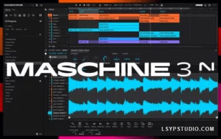 卓越的鼓合成器以及 Kontakt 8 音色库Native Instruments Maschine 3 v3.4.2 [WiN]-乐声音频-资源网