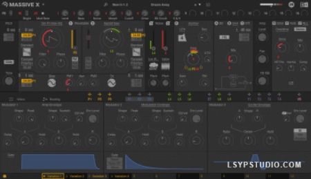 合成器Native Instruments Massive X v1.7.0 [WiN]-乐声音频-资源网