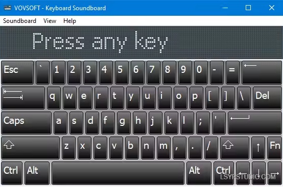 键盘声音触发器 VovSoft Keyboard Soundboard 1.6 WIN-乐声音频-资源网