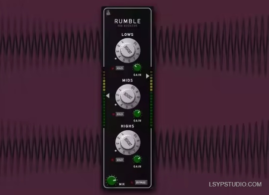 808鼓声增强插件 Mors Rumble 808 Booster 1.0.0 Win/macOS-乐声音频-资源网