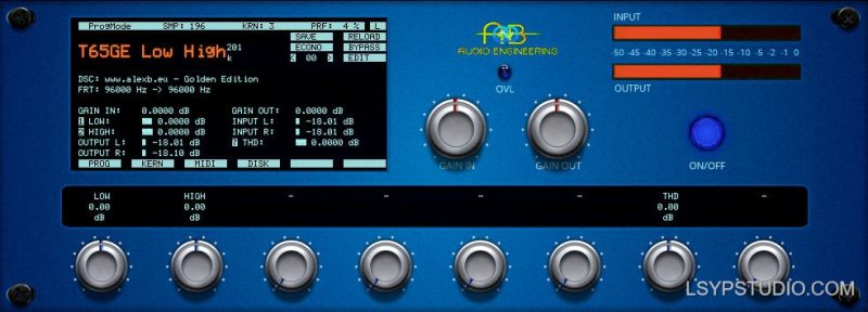 主动共振均衡器AlexB T65 Vintage eQ GE [Nebula]-乐声音频-资源网