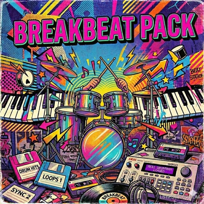 samplediggin247 Breakbeat Wav Sample Pack 1 [WAV]-乐声音频-资源网