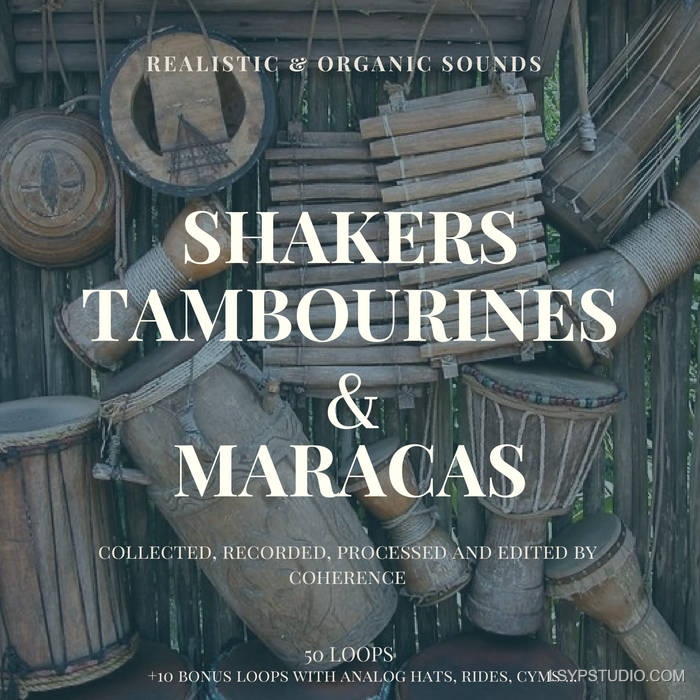 电子音乐风格Coherence Shakers, Tambourines and Maracas By Coherence [WAV]-乐声音频-资源网