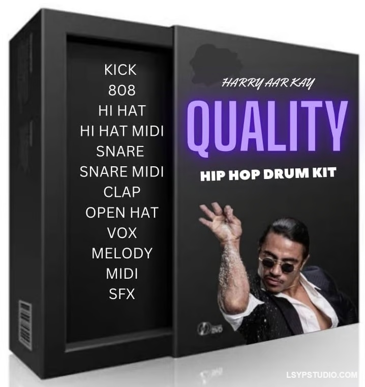 Harry Aar Kay Quality Drum Kit [WAV, MiDi, DAW Templates]-乐声音频-资源网