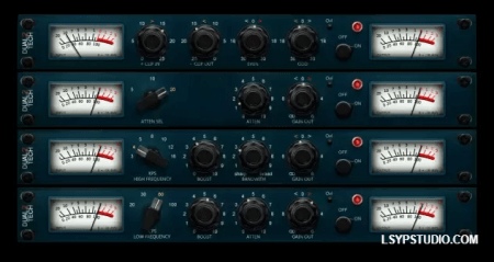 均衡器Tim Petherick Dual Tech Tube Passive EQ v2 incl. azzimov Skin [Nebula]-乐声音频-资源网