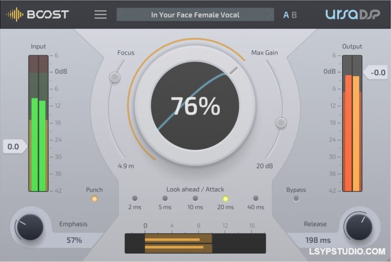 母带响度Devious Machines UrsaDSP Boost v1.5.11 FIXED [WiN]-乐声音频-资源网