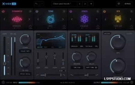 专业级人声混音Nuro Audio Xvox Pro v1.5.2 [WiN]-乐声音频-资源网