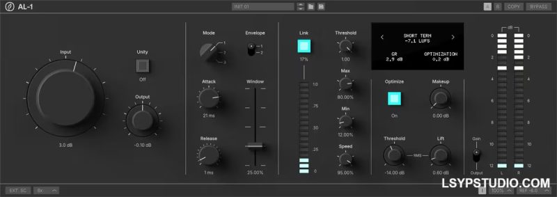 限幅器Naturi Audio AL-1 v1.0.0 [WiN]-乐声音频-资源网