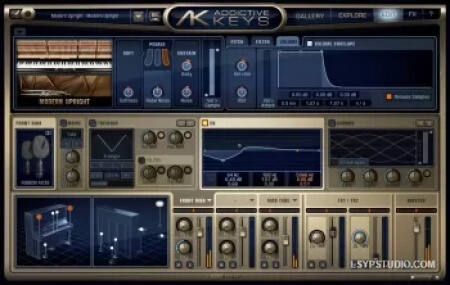 钢琴键盘XLN Audio Addictive Keys Complete v1.7.3.2 [WiN]-乐声音频-资源网